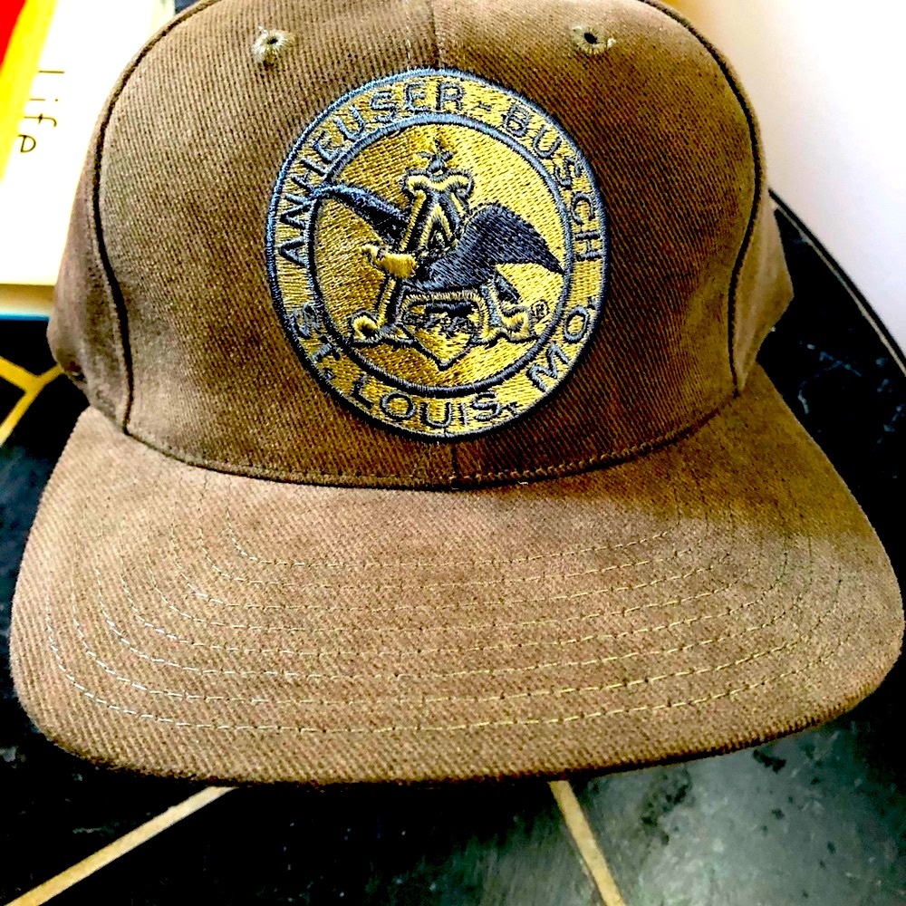 Anheuser Busch A&Eagle Ball Cap.